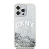 DKNY Apple iPhone 15 Pro Max pevné puzdro Liquid Glitter Big Logo