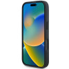 Mercedes MEHMP16L23RURBK Apple iPhone 16 Pro pevné puzdro MB Blue Line Leather MagSafe, čierne