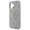 Guess GUHCP16S4GMGPI Apple iPhone 16 puzdro hardcase 4G Big Logo, ružová