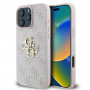 Guess GUHCP16L4GMGPI Apple iPhone 16 Pro hardcase 4G Big Logo, ružový