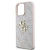 Guess GUHCP16L4GMGPI Apple iPhone 16 Pro hardcase 4G Big Logo, ružový