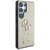 Pevné puzdro Guess Fixed Glitter Big 4G Metal Logo pre Samsung Galaxy S25 Ultra, zlaté