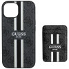 Guess 4G Stripes MagSafe Wallet puzdro pre Apple iPhone 15, čierne