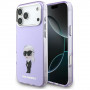 Karl Lagerfeld KLD22568 IML Aquarelle Karl & Choupette & Logo MagSafe puzdro pre Apple iPhone 17 Pro Max, fialové