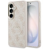 Guess GUE005375 4G Embossed Ring MagSafe pevné puzdro pre Samsung Galaxy S26+, ružové