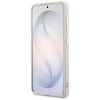 Guess GUE005375 4G Embossed Ring MagSafe pevné puzdro pre Samsung Galaxy S26+, ružové