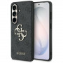 Guess GUE005301 4G Big Metal Logo Hard Case pre Samsung Galaxy S26+, čierne