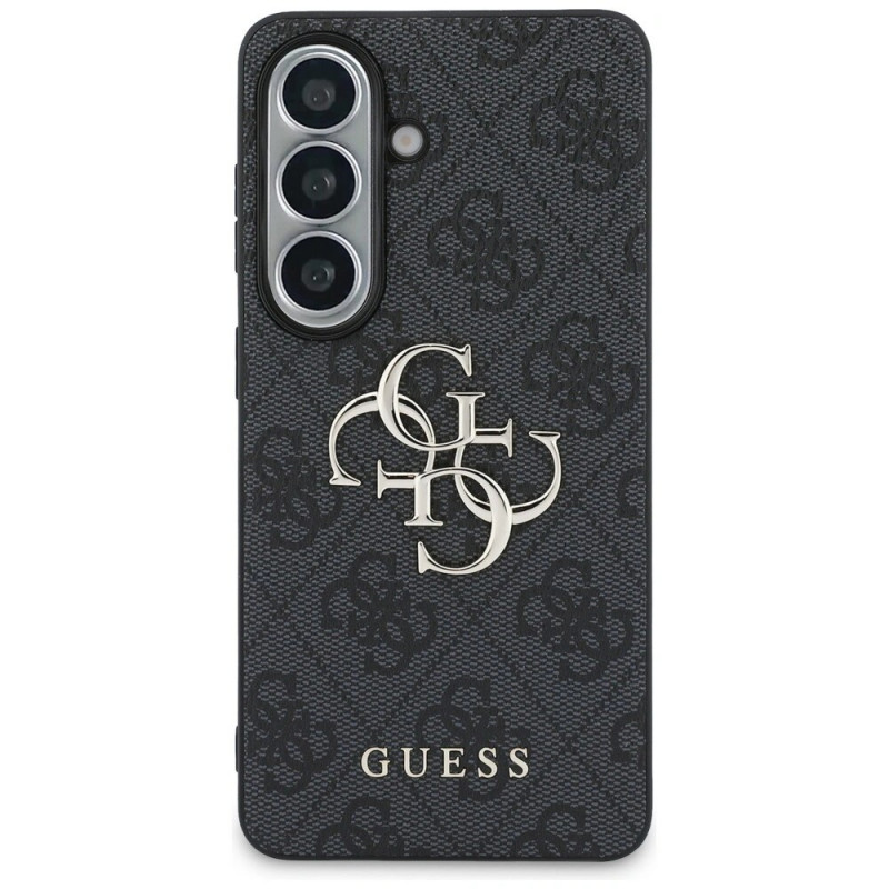 Guess GUE005301 4G Big Metal Logo Hard Case pre Samsung Galaxy S26+, čierne