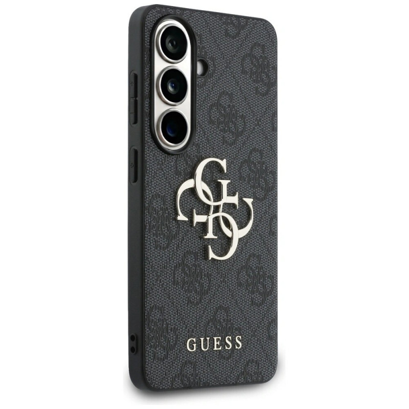 Guess GUE005301 4G Big Metal Logo Hard Case pre Samsung Galaxy S26+, čierne
