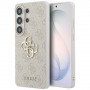 Guess GUE005337 4G Big Metal Logo tvrdé puzdro pre Samsung Galaxy S26 Ultra, ružové