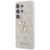 Guess GUE005337 4G Big Metal Logo tvrdé puzdro pre Samsung Galaxy S26 Ultra, ružové