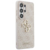 Guess GUE005337 4G Big Metal Logo tvrdé puzdro pre Samsung Galaxy S26 Ultra, ružové
