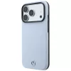Mercedes Mer008911 kožené puzdro s prekríženými líniami Anthracite MagSafe pre Apple iPhone 18 Pro / 17 Pro, modré