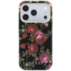 Guess Blossom Roses Print MagSafe puzdro pre Apple iPhone 18 Pro / 17 Pro, čierne
