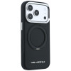 Karl Lagerfeld Ring Stand 360 Saffiano Classic Logo MagSafe puzdro pre Apple iPhone 18 Pro / 17 Pro, čierne (KF003179)
