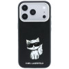 Karl Lagerfeld Puzdro Smooth Choupette Sketch MagSafe pre Apple iPhone 18 Pro Max / 17 Pro Max, čierne