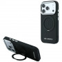 Karl Lagerfeld Ring Stand 360 Saffiano Classic Logo MagSafe puzdro pre Apple iPhone 18 Pro Max / 17 Pro Max, čierne (KF003180)