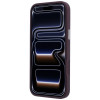 Karl Lagerfeld s Ring Stand 360 Karl Head Pin MagSafe puzdro pre Apple iPhone 18 Pro Max / 17 Pro Max, bordová