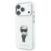 Karl Lagerfeld IML Ikonik Sketch Print MagSafe puzdro pre Apple iPhone 18 Pro Max / 17 Pro Max, béžové (KLD22794)