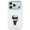 Karl Lagerfeld IML Ikonik Sketch Print MagSafe puzdro pre Apple iPhone 18 Pro Max / 17 Pro Max, béžové (KLD22794)