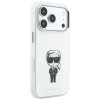 Karl Lagerfeld IML Ikonik Sketch Print MagSafe puzdro pre Apple iPhone 18 Pro Max / 17 Pro Max, béžové (KLD22794)