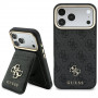 Guess 4G puzdro s peňaženkou, MagSafe, pre Apple iPhone 18 Pro Max / 17 Pro Max, čierne