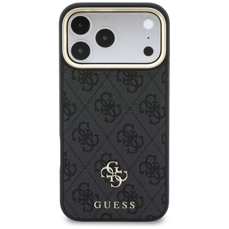 Guess 4G puzdro s peňaženkou, MagSafe, pre Apple iPhone 18 Pro / 17 Pro, hnedé