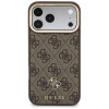 Guess 4G puzdro s peňaženkou, MagSafe, pre Apple iPhone 18 Pro Max / 17 Pro Max, hnedé