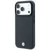 BMW Kevlar Metal Logo MagSafe puzdro pre Apple iPhone 18 Pro / 17 Pro, antracitové