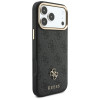 Guess 4G puzdro s peňaženkou a šnúrkou, MagSafe, pre Apple iPhone 18 Pro / 17 Pro, hnedé