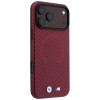 BMW M Carbon Printed Ring MagSafe puzdro pre Apple iPhone 18 Pro Max / 17 Pro Max, červené