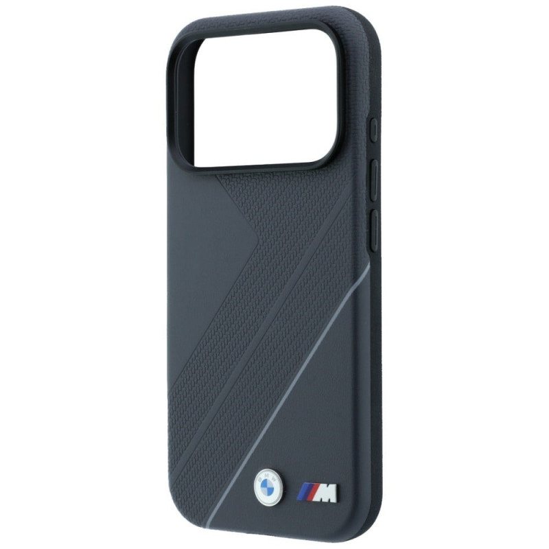 BMW M Tire Track with Silver Line MagSafe puzdro pre Apple iPhone 18 Pro Max / 17 Pro Max, antracitové