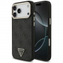 Guess 4G Triangle Logo MagSafe puzdro pre Apple iPhone 18 Pro Max / 17 Pro Max, čierno-zlaté