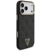 Guess 4G Triangle Logo MagSafe puzdro pre Apple iPhone 18 Pro Max / 17 Pro Max, čierno-zlaté