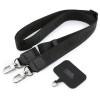 Karl Lagerfeld Saffiano Karl&Choupette Heads Pins Strap Logo puzdro pre Apple iPhone 18 Pro / 17 Pro, čierne