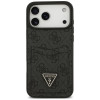 Guess 4G Double Card Triangle puzdro na Apple iPhone 18 Pro Max / 17 Pro Max, čierne