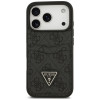 Guess 4G Double Card Triangle puzdro na Apple iPhone 18 Pro / 17 Pro, čierne