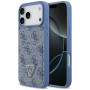 Guess 4G Double Card Triangle puzdro na Apple iPhone 18 Pro Max / 17 Pro Max, modré