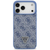 Guess 4G Double Card Triangle puzdro na Apple iPhone 18 Pro Max / 17 Pro Max, modré