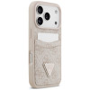 Guess 4G Double Card Triangle puzdro pre Apple iPhone 18 Pro / 17 Pro, ružové