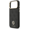 Guess 4G Strass Logo MagSafe puzdro pre Apple iPhone 18 Pro Max / 17 Pro Max, čierne