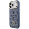Guess 4G Strass Logo MagSafe puzdro pre Apple iPhone 18 Pro Max / 17 Pro Max, modré