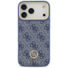 Guess 4G Strass Logo MagSafe puzdro pre Apple iPhone 18 Pro Max / 17 Pro Max, modré