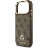 Guess 4G Strass Logo MagSafe puzdro pre Apple iPhone 18 Pro Max / 17 Pro Max, hnedé