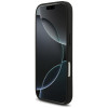 Guess Croco Triangle Logo MagSafe puzdro pre Apple iPhone 18 Pro Max / 17 Pro Max, čierne