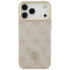 Guess 4G Strass Logo MagSafe puzdro pre Apple iPhone 18 Pro Max / 17 Pro Max, ružové