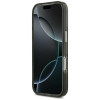 Guess IML Gradient Triangle Logo MagSafe puzdro pre Apple iPhone 18 Pro Max / 17 Pro Max, čierne