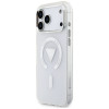 Guess IML Gradient Triangle Logo MagSafe puzdro pre Apple iPhone 18 Pro Max / 17 Pro Max, transparentné