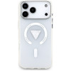 Guess IML Gradient Triangle Logo MagSafe puzdro pre Apple iPhone 18 Pro Max / 17 Pro Max, transparentné