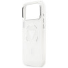 Guess IML Gradient Triangle Logo MagSafe puzdro pre Apple iPhone 18 Pro Max / 17 Pro Max, transparentné